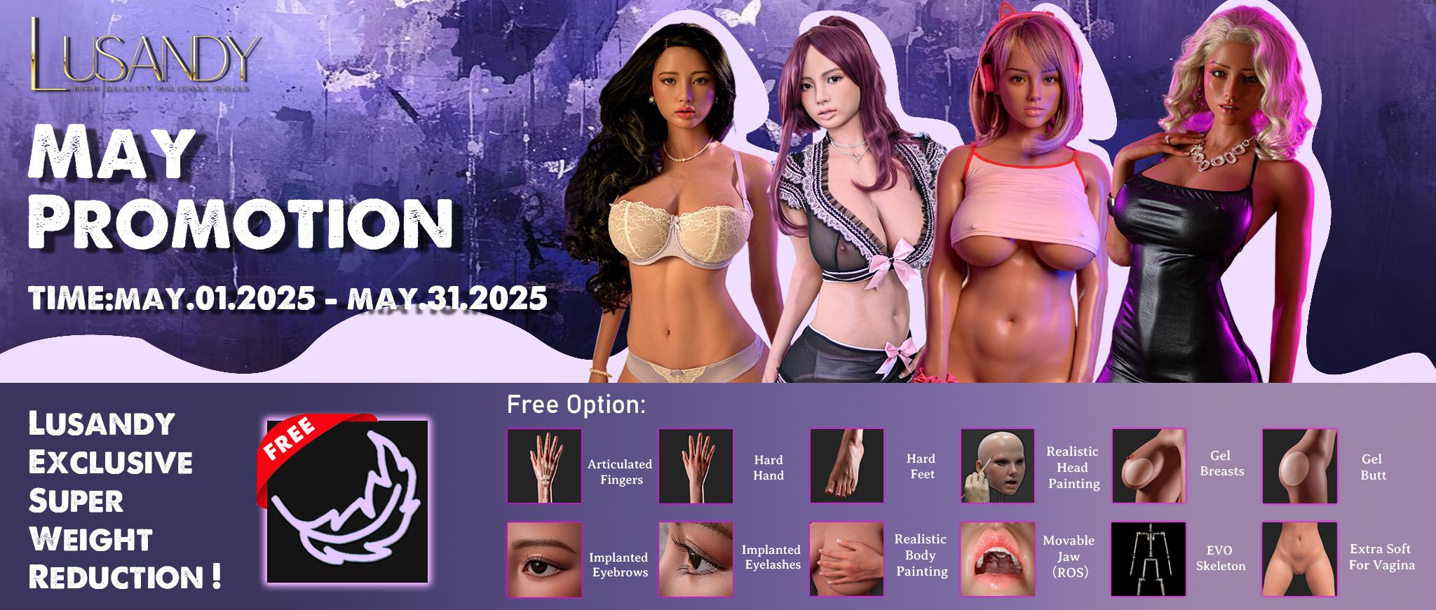 Promotion Lusandy Doll 2025